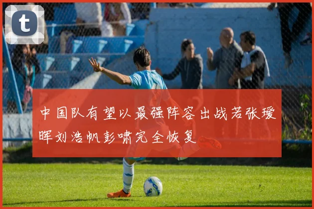 中国队有望以最强阵容出战若张瑷晖刘浩帆彭啸完全恢复